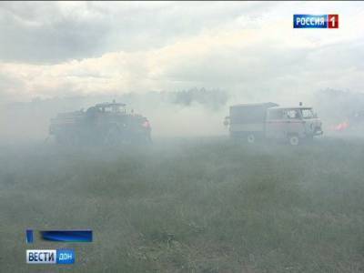 В лесу Белокалитвинского района ликвидировали крупный пожар