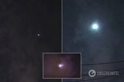 Над ночным небом Токио пролетел метеор: яркое видео