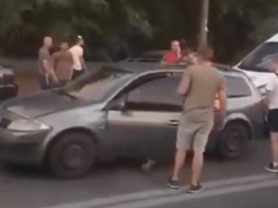 На Харьковском массиве в Киеве пьяный ветеран МВД во время побега врезался в дерево
