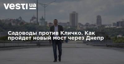 Садоводы против Кличко. Как пройдет новый мост через Днепр