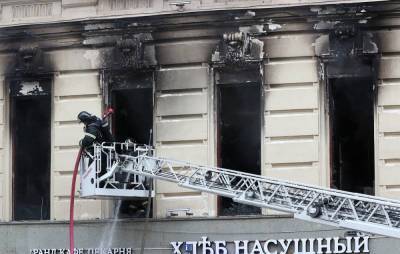 Причиной пожара в центре Москвы могли стать нарушения при ремонтных работах