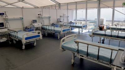Мобильный госпиталь в Тыве принял первых пациентов