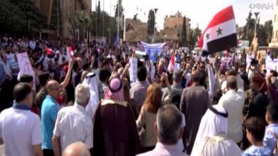 Сирия новости 2 июля 16.30: взрыв у мечети в городе Идлиб, антикурдские народные протесты в Хасаке