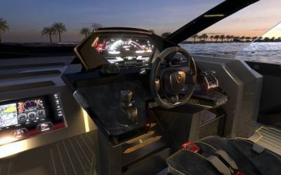 Lamborghini удивляет новой спортивной яхтой
