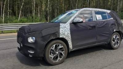 Замечен прототип нового Hyundai Creta для России