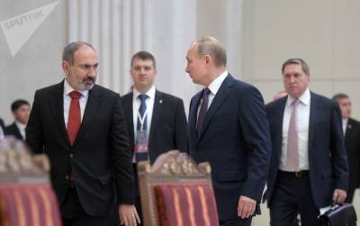 "Это событие имеет принципиальное значение": Пашинян поздравил Путина