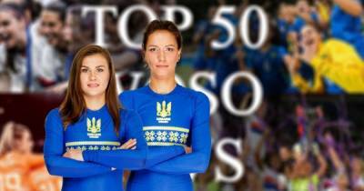Двое украинок вошли в топ-10 футболисток мира