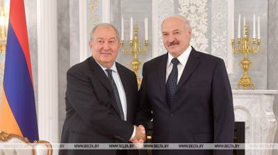 Состоялся телефонный разговор Лукашенко с Президентом Армении