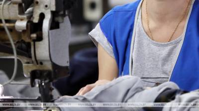 Новый цех по пошиву одежды введен в строй на Оршанском льнокомбинате