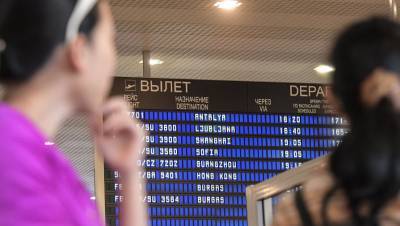 Почти 30 авиарейсов задержано и отменено в московских аэропортах