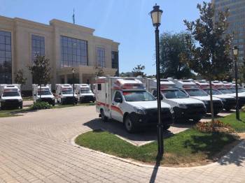 Хокимият закупил 27 автомобилей скорой помощи Isuzu Ambulance. Они будут работать в Центре первой помощи на базе "Узэкспоцентра"