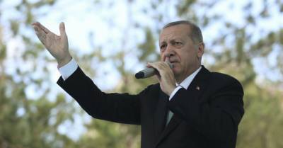 Эрдоган лично проверил подготовительные работы в мечети Айя-София
