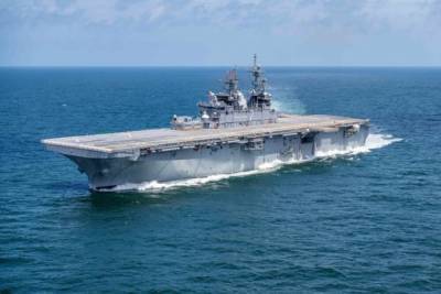 ВМС США ввел в строй универсальный десантный корабль USS Tripoli