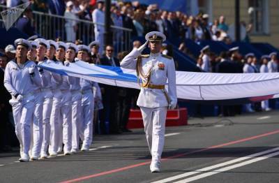 Инфографика Главного военно-морского парада