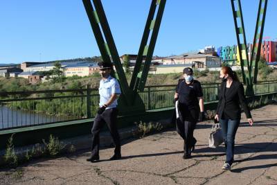 В Улан-Удэ инспекторы ПДН вышли на старый Селенгинский мост