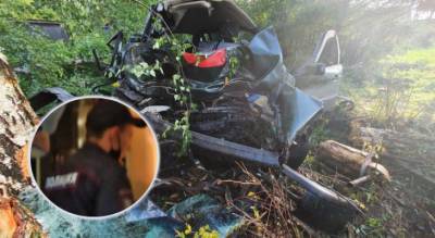 Разорвало вместе с машиной: двое молодых мужчин погибли под Ярославлем