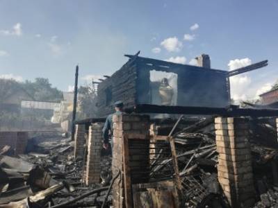 В Зауралье в коллективном саду сгорел дом: погиб человек. СКР начал проверку