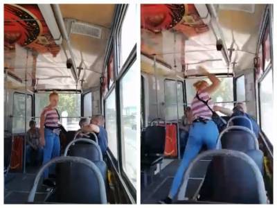 Полицейские задержали новокузнечанина после драки с кондуктором трамвая
