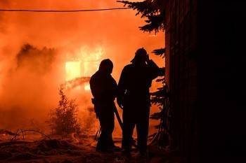 В Харовском районе мужчина сгорел заживо в собственном доме