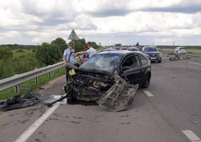 В ДТП на Солотчинском шоссе пострадал 23-летний водитель