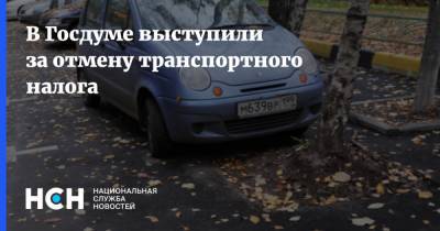 Александр Ремезков - В Госдуме выступили за отмену транспортного налога - nsn.fm