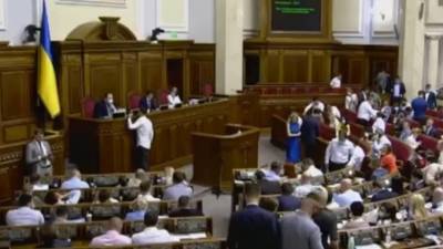 Спикер Верховной рады оценил работу парламента за год