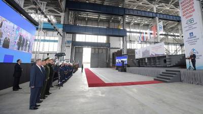 В России впервые заложены универсальные десантные корабли