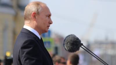 Путин приедет в Петербург на День ВМФ России