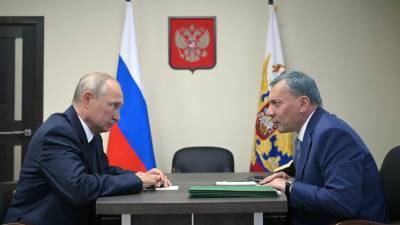Путин провёл встречу с вице-премьером Борисовым
