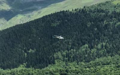 К поискам 13-летнего подростка в Сванети подключился вертолет