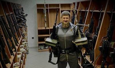 Рамзан Кадыров ответил фотографией с пулеметами на американские санкции против него