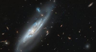Хаббл сделал снимок прекрасной галактики в созвездии Девы