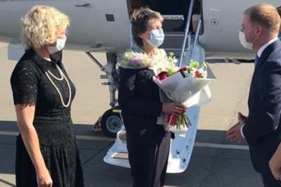Президент Швейцарии впервые прибыла в Украину с официальным визитом