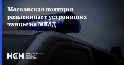 Московская полиция разыскивает устроивших танцы на МКАД