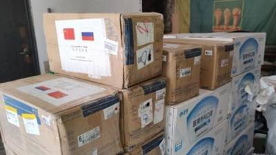 Пензенцам привезли гуманитарную помощь из Китая