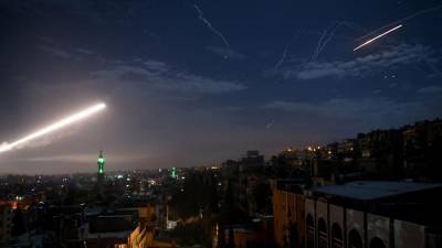 ПВО Сирии отразили атаку над Дамаском