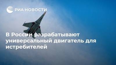 В России разрабатывают универсальный двигатель для истребителей - ria.ru - Россия - Уфа