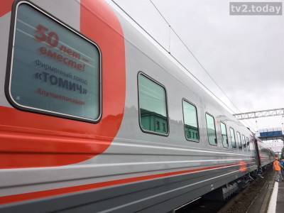 Фирменный поезд «Томич» возобновит рейсы с 24 июля
