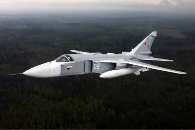 В Крым перебросили фронтовые бомбардировщики Су-24М