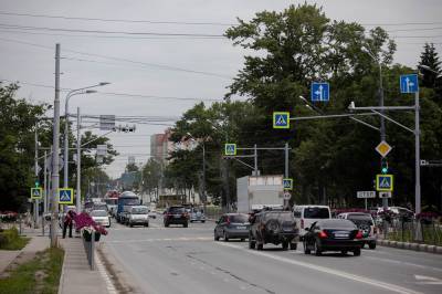 Адаптивный режим управления светофорами протестировали в Южно-Сахалинске