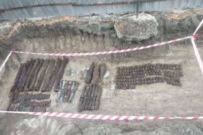 В Одессе возле моря нашли несколько сотен боеприпасов