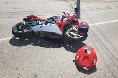 В Рязанской области в ДТП с мотоциклом пострадал человек