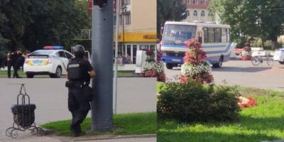 На Украине вооруженный мужчина захватил автобус с 20 пассажирами