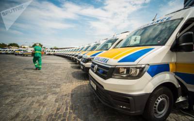 Служба скорой помощи Грузии получила 60 новых машин