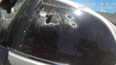Полицейские в упор расстреляли подозреваемого на юго-западе США. Видео