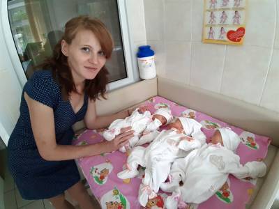 В Кузбассе родилась шестая с начала года тройня