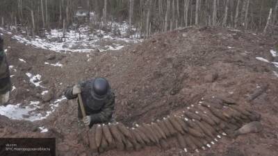 Сотрудники Росгвардии и ФСБ ликвидировали тайник с боеприпасами в Чечне