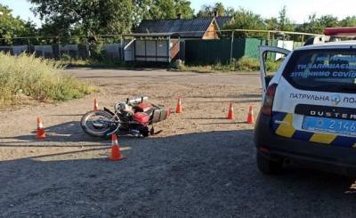 Пьяные не сдаются: В Лисичанске мотоциклист устроил нелепое ДТП и предлагал патрульным 5 тысяч гривен
