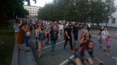 Жители Хабаровска вышли на протест против назначения Дегтярёва