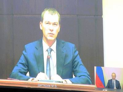 Песков объяснил выбор Путина в пользу Дегтярева на пост врио губернатора Хабаровского края